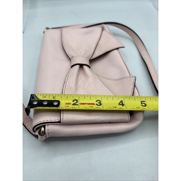 Kate Spade Bag Montrose Avenue Aster Leather Crossbody Purse in Balletslip Pink - Picture 6 of 11